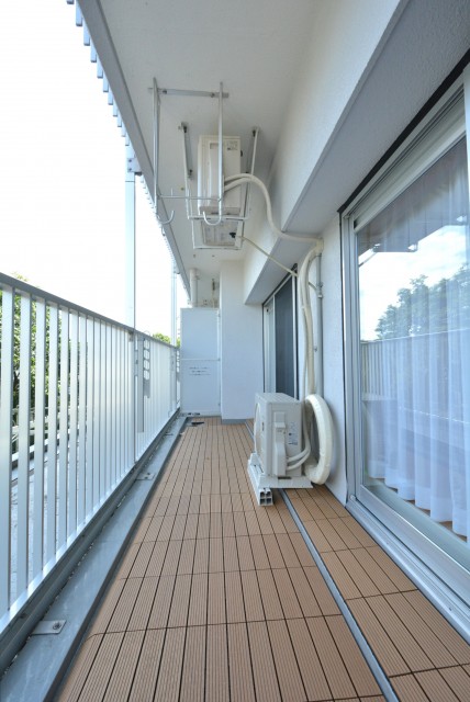 戸山ハイツ バルコニー