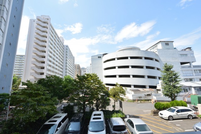 戸山ハイツ 外廊下