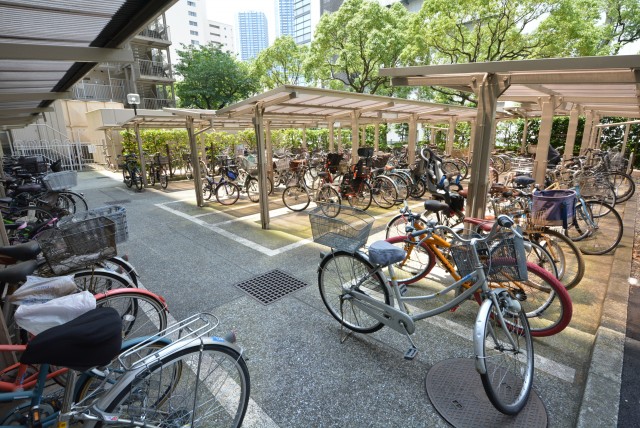 ソフトタウン晴海 駐輪場