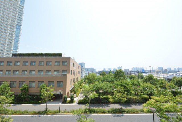 ソフトタウン晴海 バルコニー