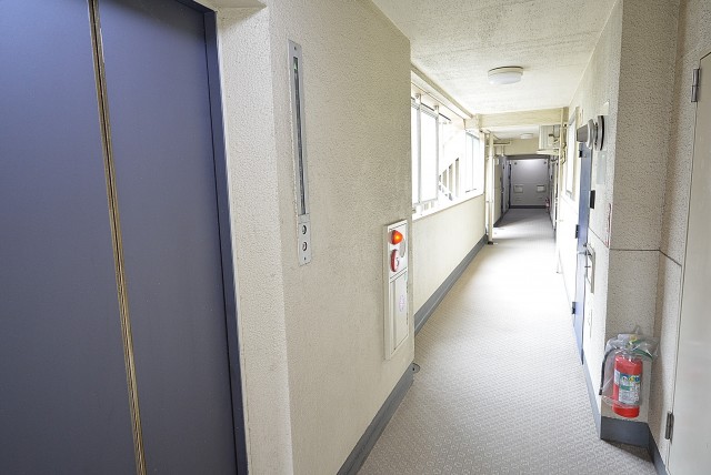 サンドエル松原 外廊下