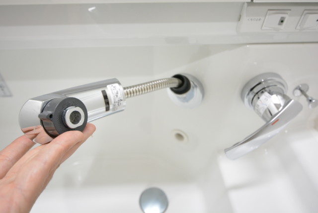 初台中央マンション 洗面室