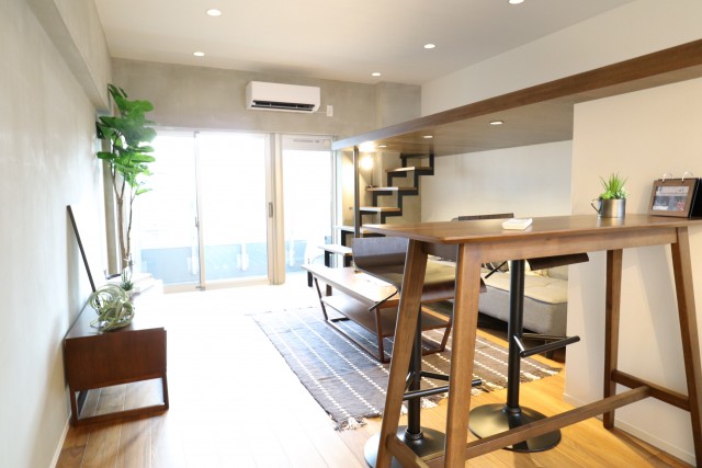 松見武蔵野マンション リビング