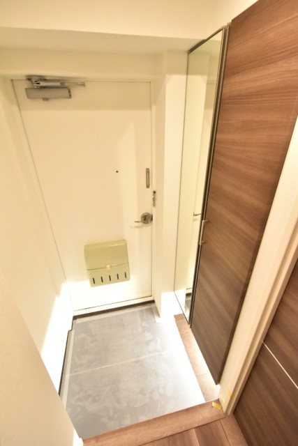 豊栄新都心マンション 玄関