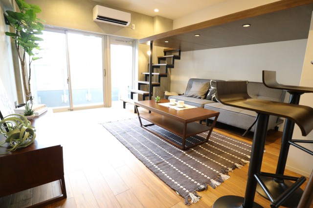 松見武蔵野マンション リビング