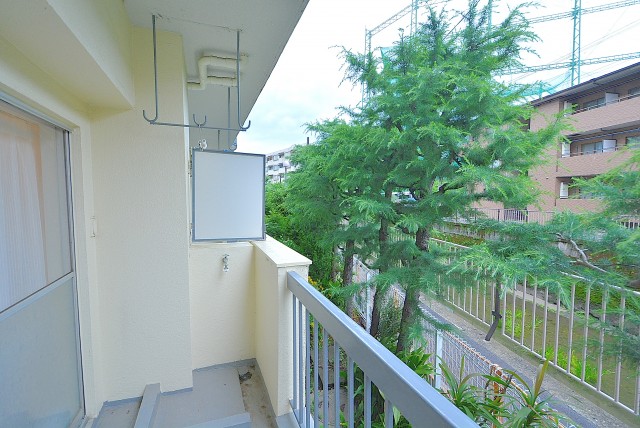 杉並コーポラス バルコニー