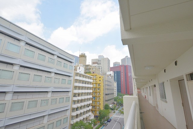 三田ナショナルコート 外廊下