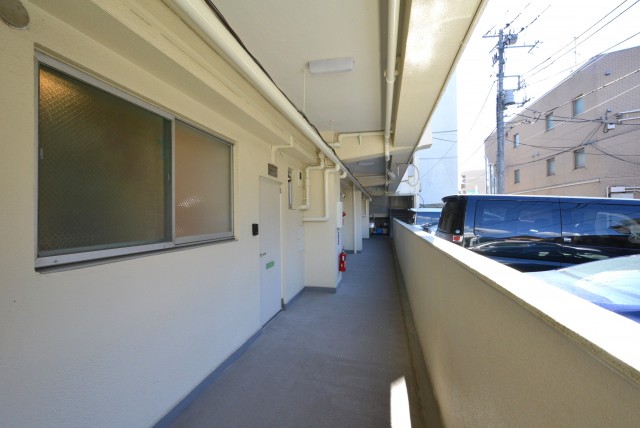 杉並コーポラス 外廊下