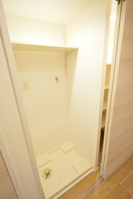 ライオンズマンション玉堤 収納・洗濯機スペース