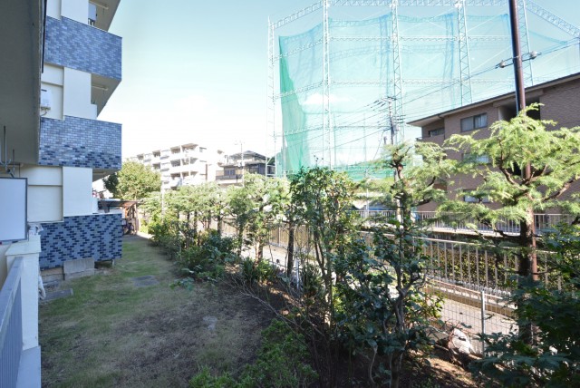 杉並コーポラス バルコニー