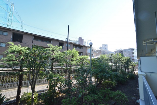 杉並コーポラス バルコニー