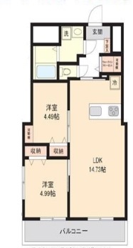 NK五反田コータース　間取り図