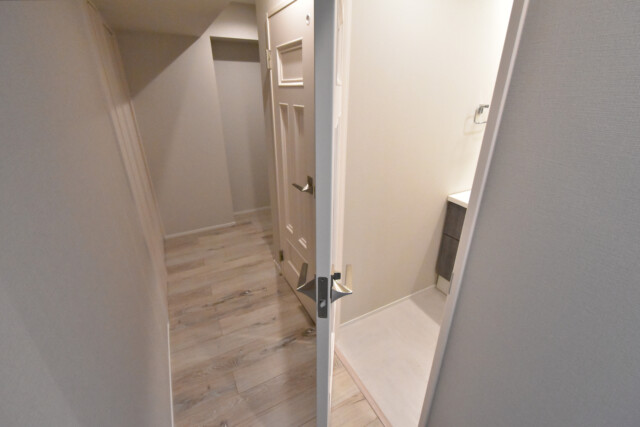 白金台桜苑マンション 洗面室