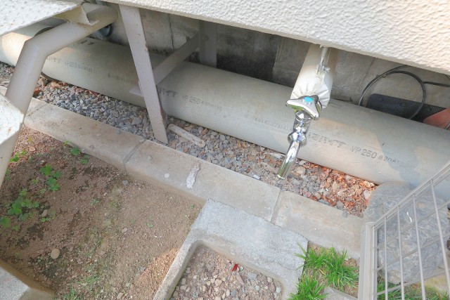 多摩川芙蓉ハイツ 専用庭