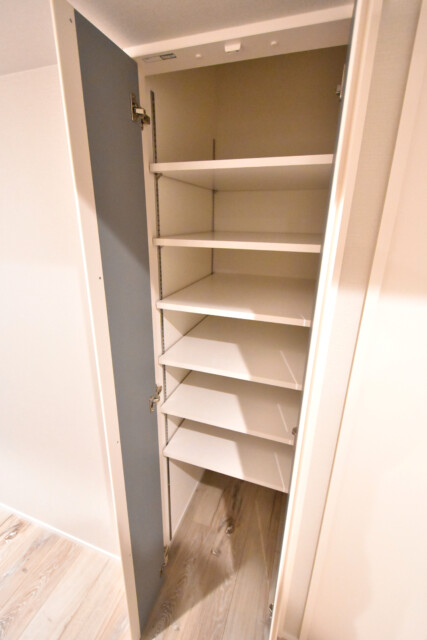 白金台桜苑マンション 玄関