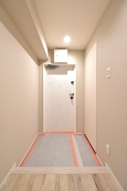 白金台桜苑マンション 玄関