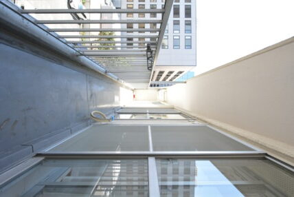 田町スカイハイツ バルコニー