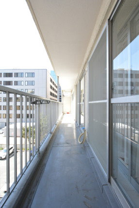 田町スカイハイツ バルコニー