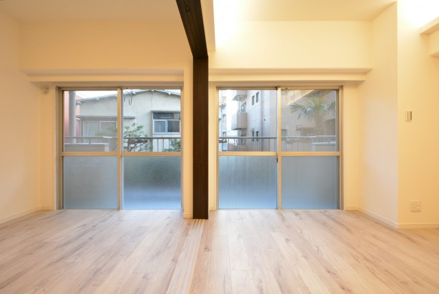 飯田橋第一パークファミリア (77)南側バルコニー