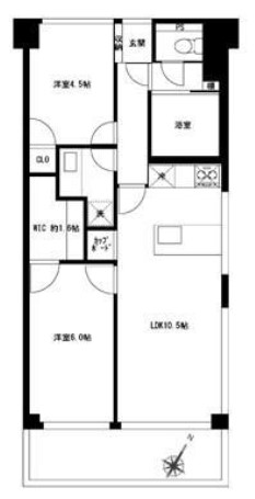 駒場ネオパレス 間取り図 駒場ネオパレス 間取り図