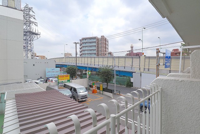 柿の木坂東豊エステート バルコニー