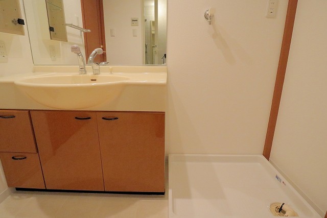 クレストフォルム月島セントラルコート 洗面