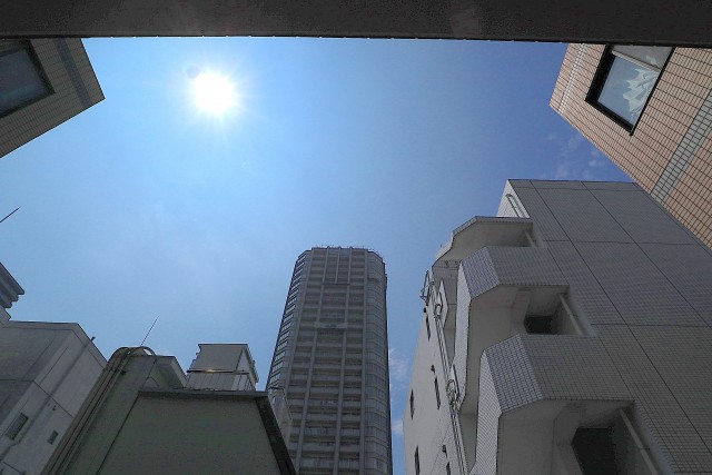 クレストフォルム月島セントラルコート バルコニー