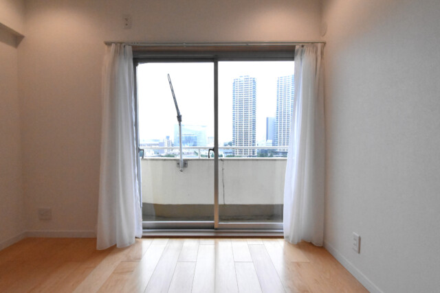 目黒グレースマンション 西向きバルコニー