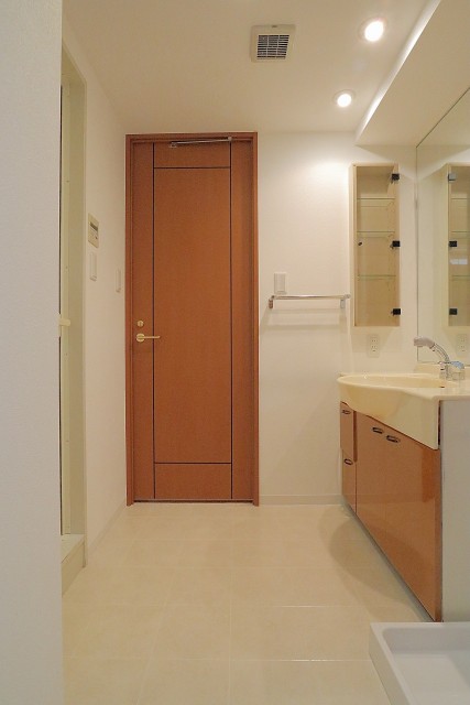 クレストフォルム月島セントラルコート 洗面