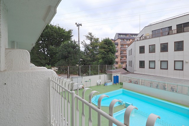 柿の木坂東豊エステート バルコニー