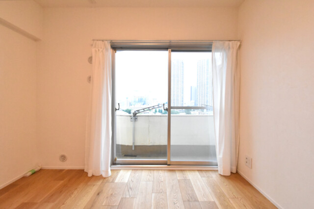 目黒グレースマンション 西向きバルコニー