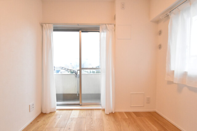 目黒グレースマンション 西向きバルコニー