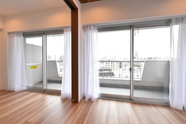 三軒茶屋スカイハイツ バルコニー