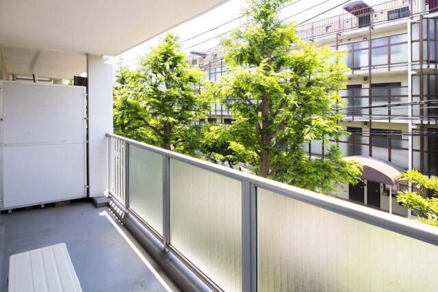 上野毛リッツハウス バルコニー