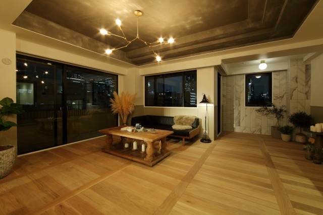 ベルデ参宮橋Ⅱ LDK　夜