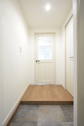 上馬マンション 玄関