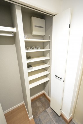 上馬マンション 玄関