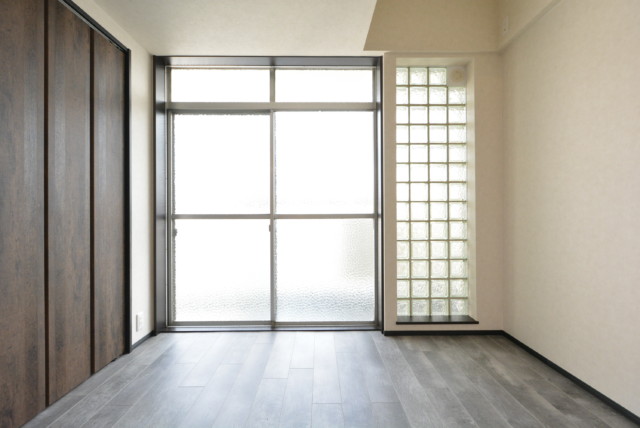 都立大コーポラス バルコニー