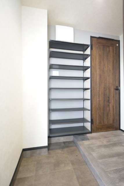 都立大コーポラス 玄関