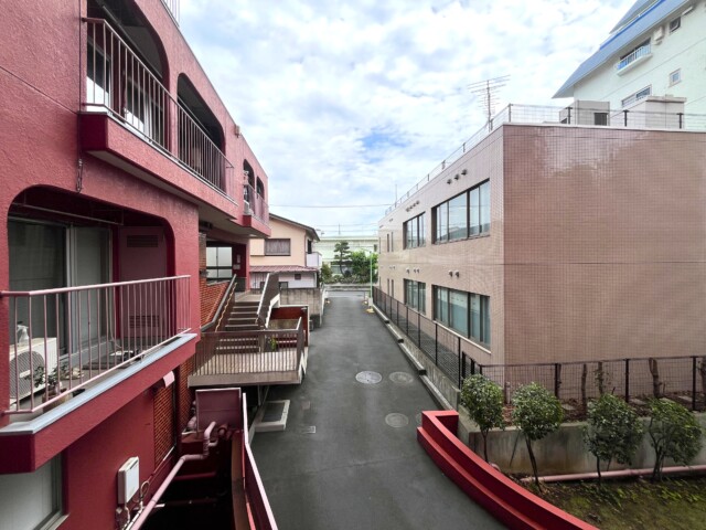 トーア明大前マンションバルコニー