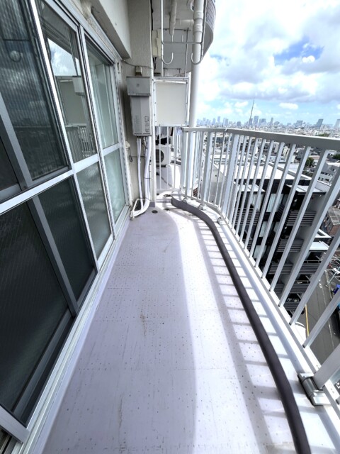 明大前フラワーマンション バルコニー