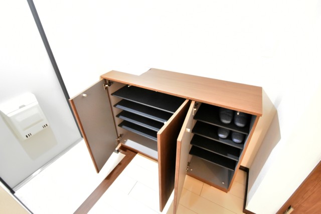 秀和築地レジデンス 玄関