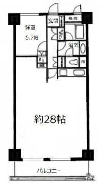 グランドメゾン池袋　間取り図