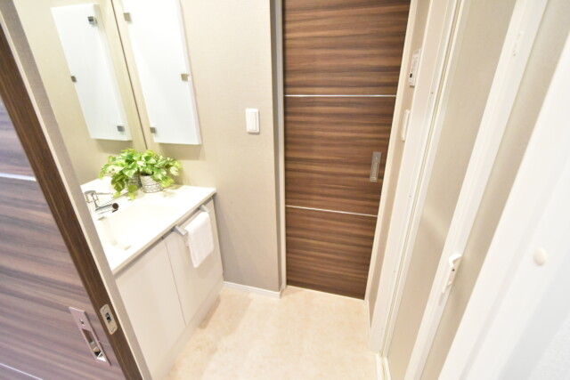 マンション五反田 洗面室