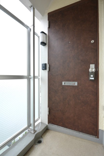 パールハイツ桜上水 玄関