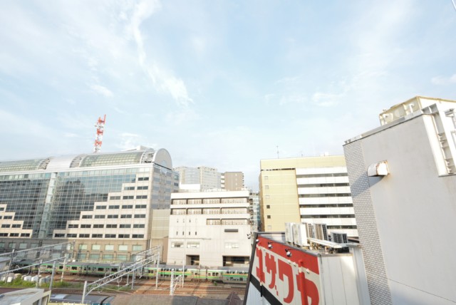 西蒲田スカイハイツ バルコニー