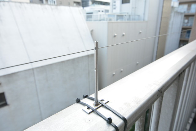 西蒲田スカイハイツ バルコニー