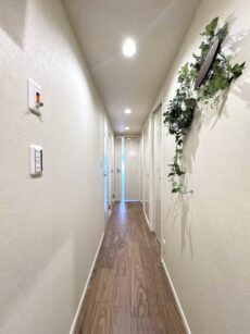 上町マンション 廊下