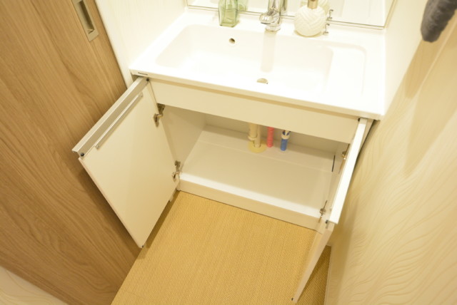 初台中央マンション 洗面室