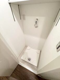 上町マンション 洗濯機スペース